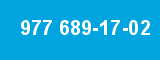 977 689-17-02 977 689-17-02